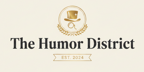 The Humor District - Classy Logo